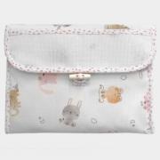 Sac porte-layette - Animaletti - Rose