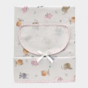 Couverture de Printemps - Animaletti - Rose