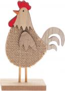Poule en bois