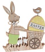 Lapin de Pâques en bois
