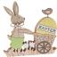 Lapin de Pâques en bois