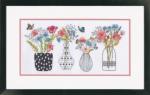 Vases de fleurs sauvages