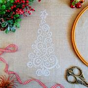 Lace Christmas tree