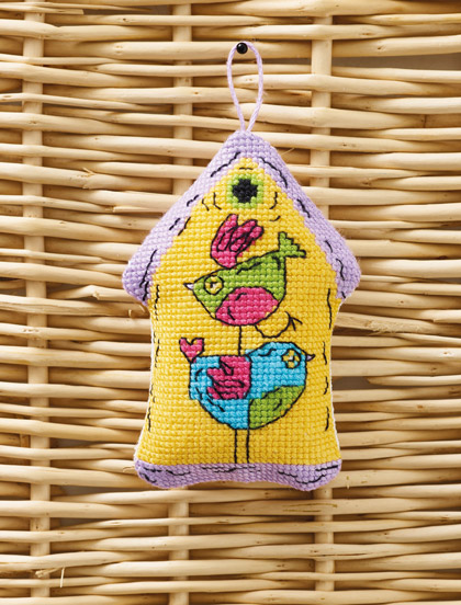 Maisonettes pour les oiseaux - Jaune