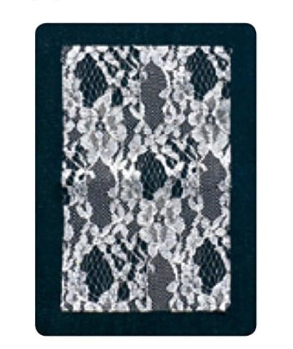Soude-déchirures Thermocollant - Jeans noir et dentelle blanche