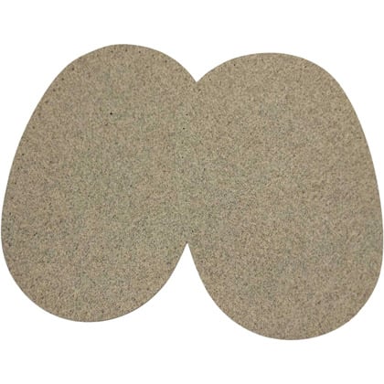 Pièces Thermocollantes Multi fibre - Gris mélangé