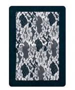 Soude-déchirures Thermocollant - Jeans noir et dentelle blanche