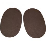 Pièces Thermocollantes Multi fibre - Marron foncé