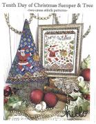 Tenth Day Of Christmas Sampler And Tree