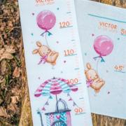 Mètre pour enfants - Chariot à glaces