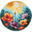Tapis - Coquelicots