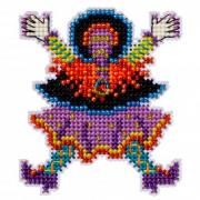Seasonal Ornament : Splat Witch
