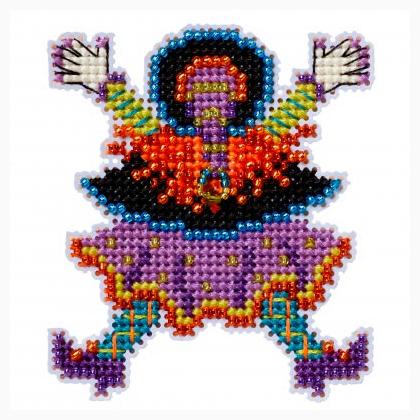 Seasonal Ornament : Splat Witch