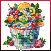 Fruits Cupcake