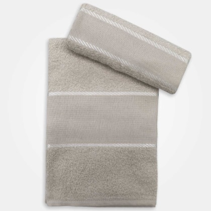 Set de serviettes - Tourterelle (2)