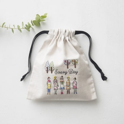 Sac \"Neesan\" - Rue bordée d\'arbres