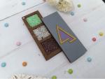 Organizer perles - Triangle - Violet