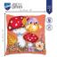 Coussin - Oiseau et Champignon