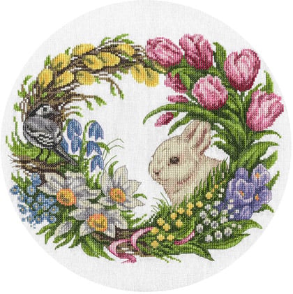 Couronne de printemps