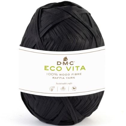 Raphia Eco Vita - Noir - 02