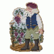 Ornament Kit: Vineyard Santa