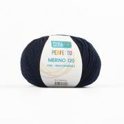 Perfetto Merino 120 - 00410 - Bleu Nuit