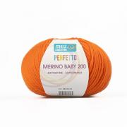Perfetto Merino Baby 200 - 00180 - Citrouille