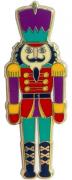 Folk Nutcracker Needle Minder