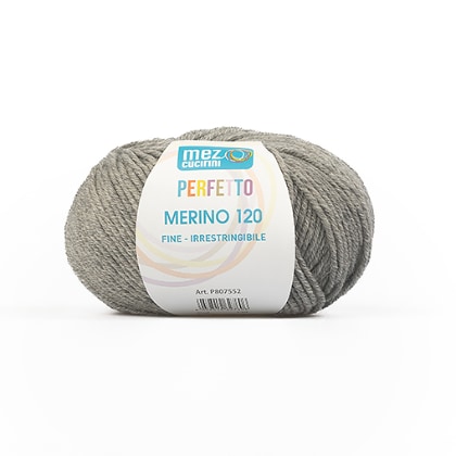 Perfetto Merino 120 - 00560 - Gris Tacheté