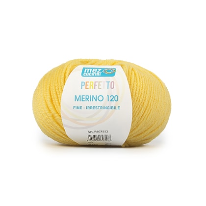 Perfetto Merino 120 - 00140 - Jaune