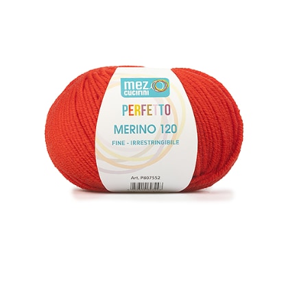 Perfetto Merino 120 - 00200 - Coquelicot