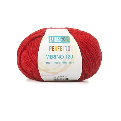 Perfetto Merino 120 - 00210 - Cerise