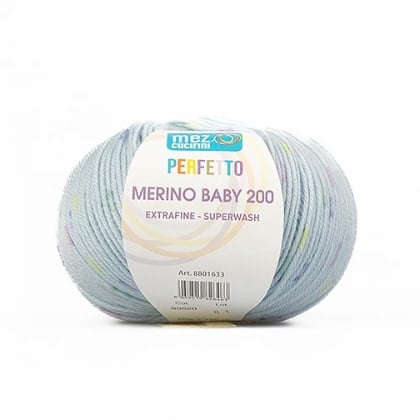 Perfetto Merino Baby 200 - S0520 - Bleu Dragé
