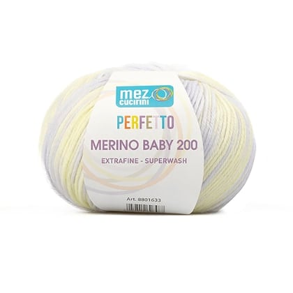Perfetto Merino Baby 200 - S0540 - Lila Multicolor