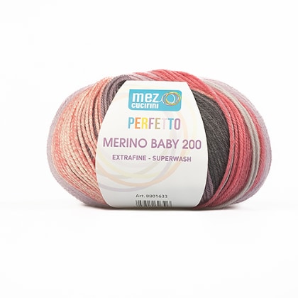 Perfetto Merino Baby 200 - S0570 - Fruits Rouges