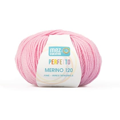 Perfetto Merino 120 - 00300 - Rose Bonbon
