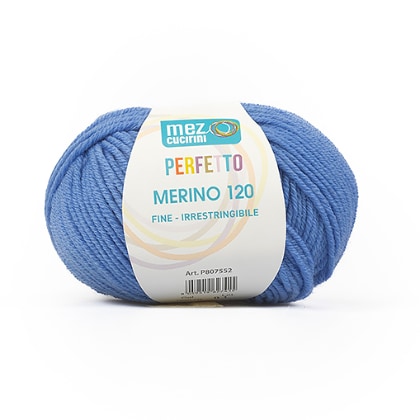Perfetto Merino 120 - 00370 - Bluet