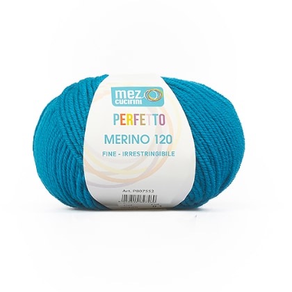 Perfetto Merino 120 - 00420 - Turquoise Foncé