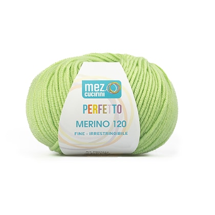 Perfetto Merino 120 - 00460 - Vert Pomme