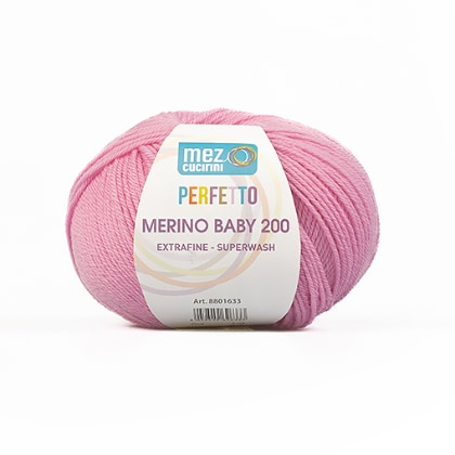 Perfetto Merino Baby 200 - 00300 - Rose Bonbon