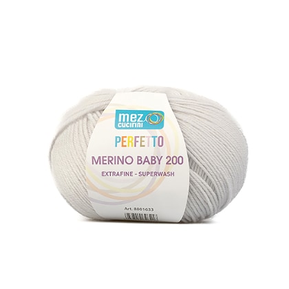 Perfetto Merino Baby 200 - 00550 - Gris Glace