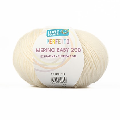 Perfetto Merino Baby 200 - 00110 - Crème