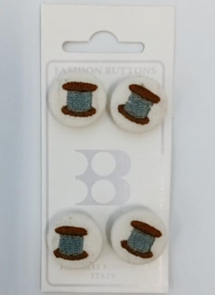 Boutons en tissu - Bobines