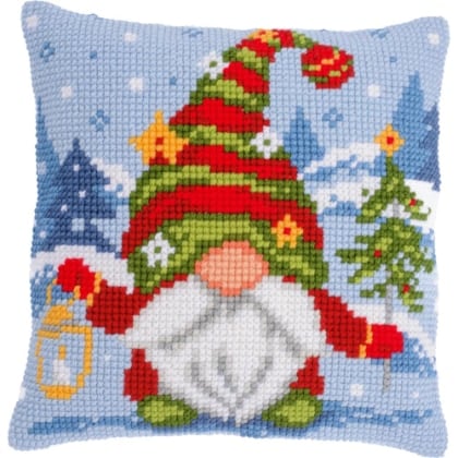 Coussin Gnome de Noël