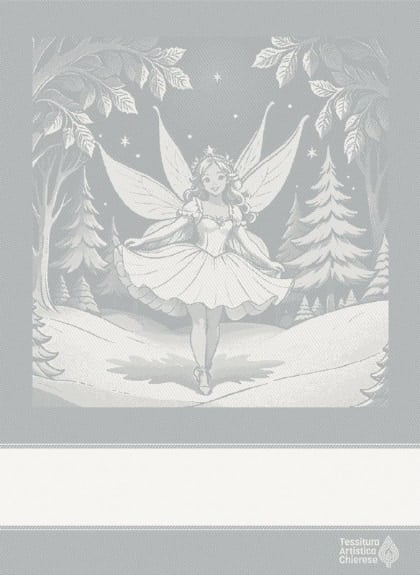 Serviette - Fatina - Argent