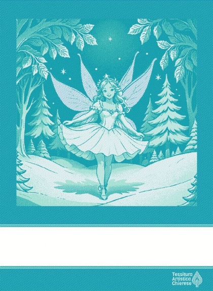 Serviette - Fatina - Bleu Clair