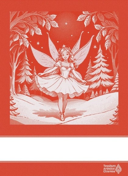 Serviette - Fatina - Rouge