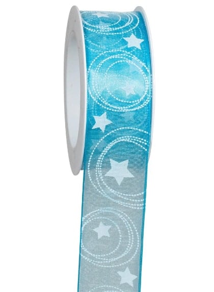 Ruban - Midnight Star - Bleu ciel (5 mt)