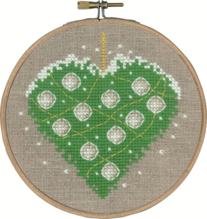 Heart with ornaments