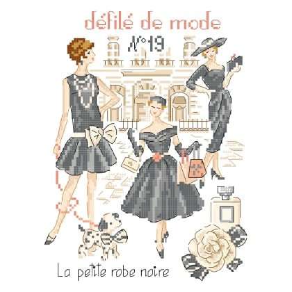 Défilé de mode N°19 «La petite robe noire»